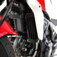(imagen para) Protector del Radiador de Aceite Pro - Ducati Scrambler 800 2015-2020, 2023 en adelante / Desert Sled 2017-2021 / Flat Track Pro 2016-2019 / Monster 797 2017-2018