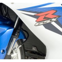 (imagen para) Protector de Radiador (negro) - Suzuki GSX-R600 2006/GSX-R750 2004 en adelante