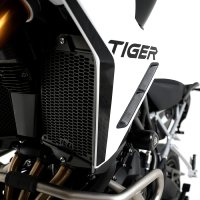 (imagen para) Protector de Radiador PRO Negro - Triumph Tiger 900 Rally / GT (Pro) 2020+, Tiger 850 Sport 2021+