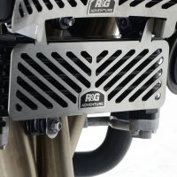 (imagen para) Protector de acero inoxidable del radiador de aceite - Triumph Speed Triple (S/R 2016 en adelante / RS 2018-2020) 2011-2015