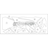 (imagen para) Protección Superficies "Second Skin" - Kawasaki Z900 2020 en adelante