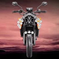 (image for) "Second Skin" Surface Protection Film - KTM 990 Duke 2024+