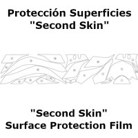 (image for) "Second Skin" Surface Protection Film - Yamaha YZF-R6 2017 onwards