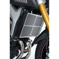 (imagen para) Protector de Radiador (inoxidable) - Yamaha MT-09 2013-2016, MT-09 Tracer 2015 en adelante, XSR900 2016-2021