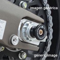 (image for) “Spindle Sliders” axle crash protectors/diablos - Triumph Tiger 1200 GT / GT Pro / GT Explorer / Rally Pro / Rally Explorer 2022+