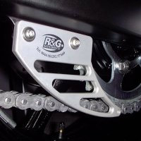 (imagen para) Protector de Pie/Aleta Tiburón, al. - Yamaha YZF-R6 2003-2005, Triumph Daytona 675, Street Triple