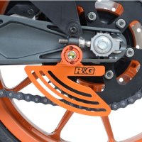 (image for) Toe/Chain Guard - KTM 390 Adventure / 125 Duke / RC125/200/390, Husqvarna Vitpilen/Svartpilen 701 / Vitpilen 401