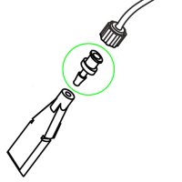 (image for) Luer insert for Filler Plug (Scottoiler Traveller, vSystem, eSystem)