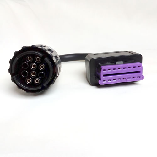 (image for) Adapter Cable - GS-911 16-pin OBD2 female to 10-pin BMW female - Click Image to Close