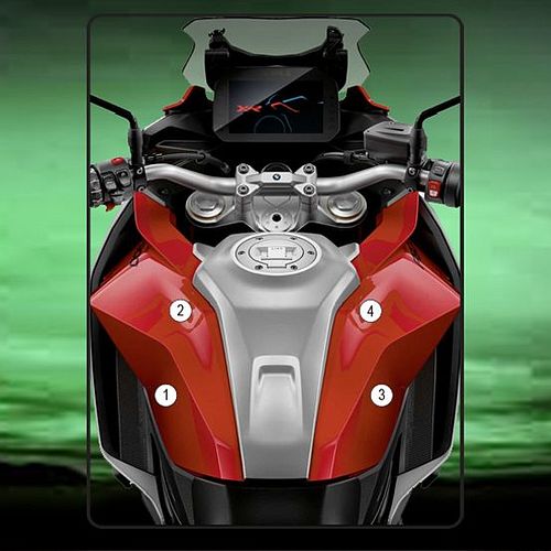 (imagen para) Kit Protección Antirroce Depósito "Eazi-Guard" - BMW F900 XR 2020+ en adelante