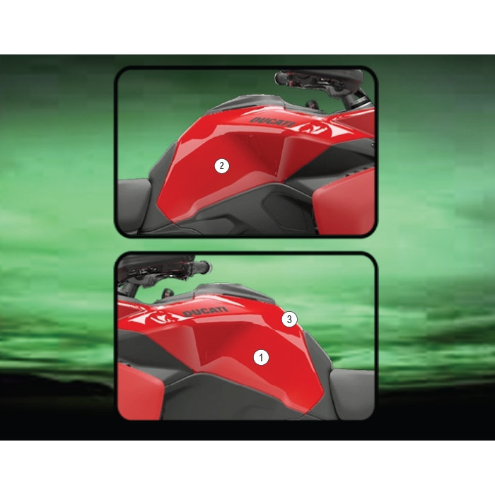 (image for) Eazi-Guard Tank Protection Kit - Ducati Multistrada V2 2025 onwards
