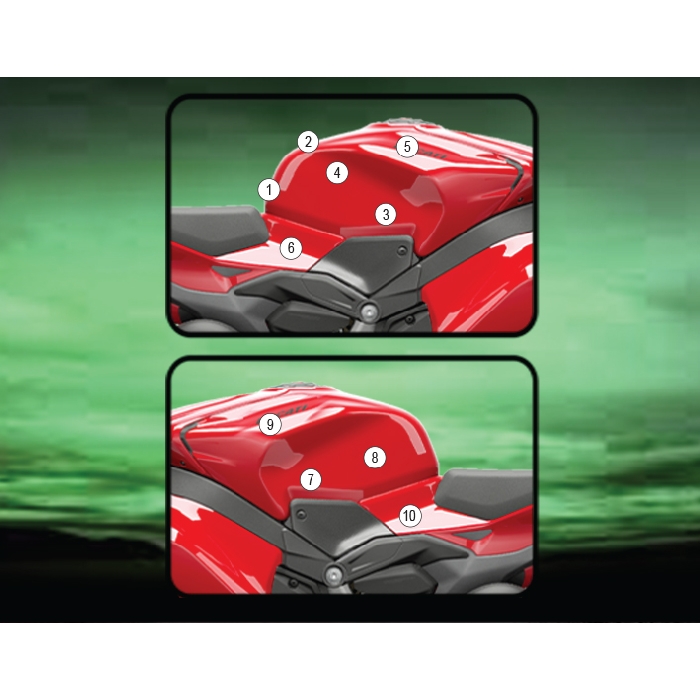 (image for) Eazi-Guard Tank Protection Kit - Ducati Streetfighter V4 / Panigale V4/R 2025+