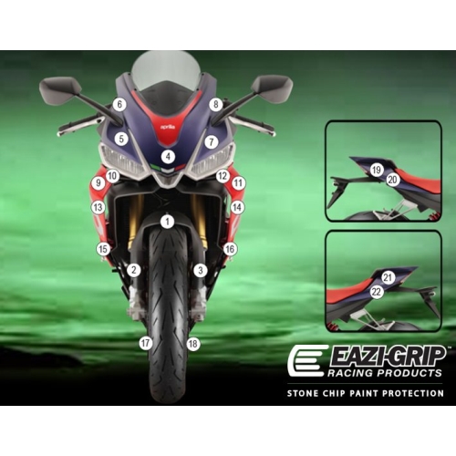 (image for) Eazi-Guard Stone Chip Protection Kit - Aprilia RS660 2021-2024