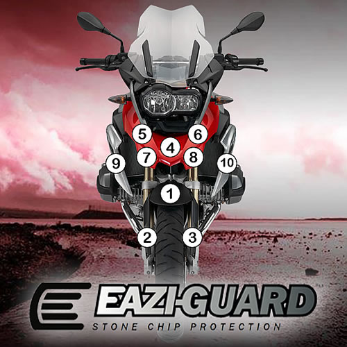 (imagen para) Kit Protección Antirroce "Eazi-Guard" - BMW R1200GS 2013-2016