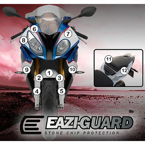 (image for) Eazi-Guard Stone Chip Protection Kit - BMW HP4 2015 -2018