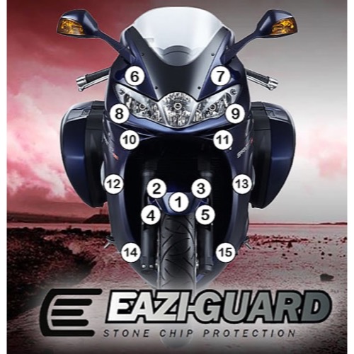 (image for) Eazi-Guard Stone Chip Protection Kit - Triumph Sprint GT 2010-2017