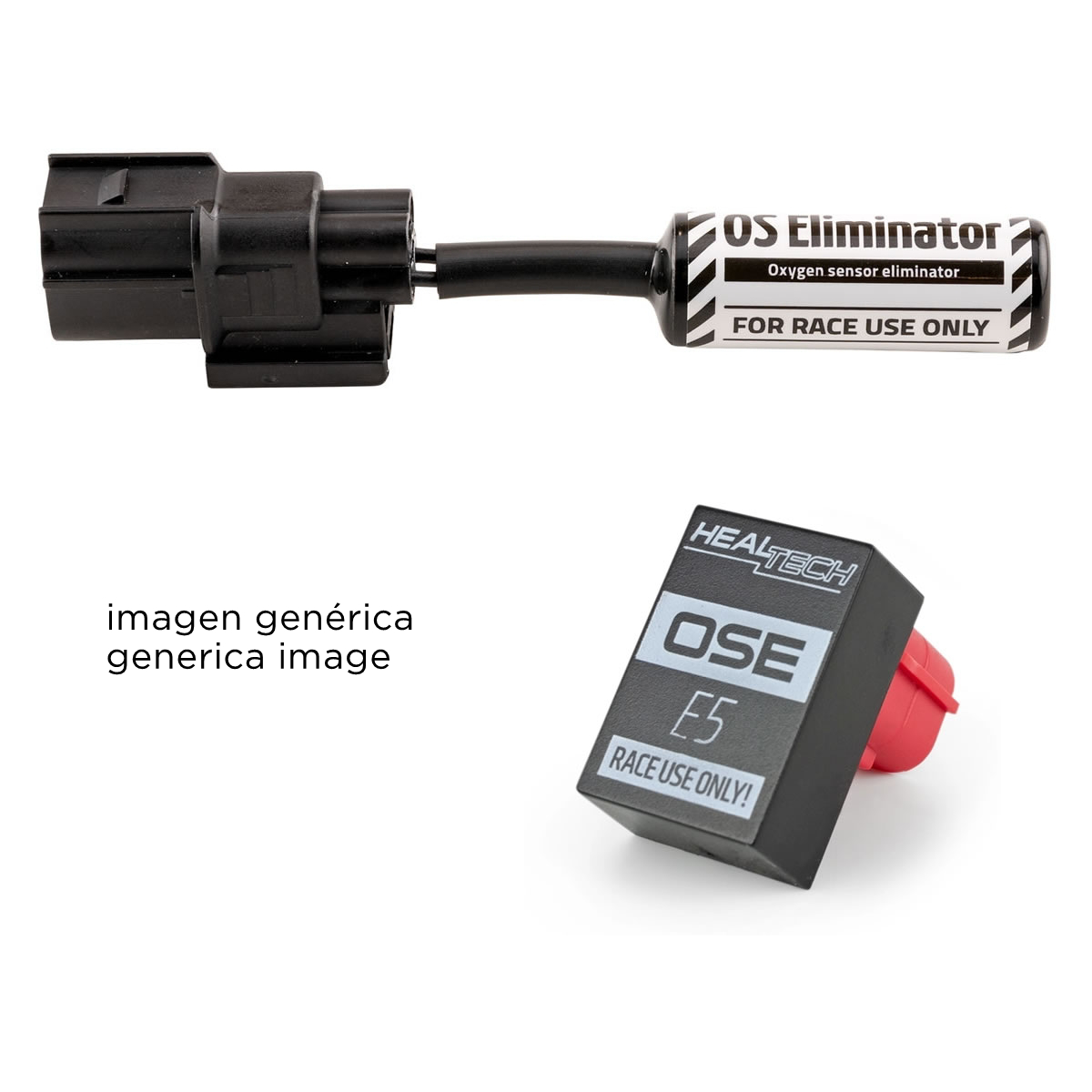 (imagen para) Kit Emuladores de Sensor de Oxígeno/Lambda (2) - OSE-E5A+OSE-14 - Yamaha TMAX 560 2023+