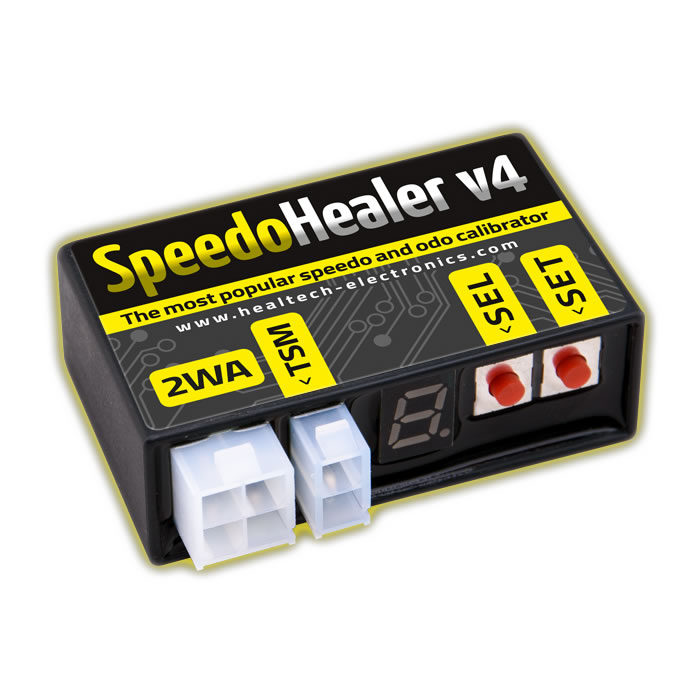(imagen para) Módulo SpeedoHealer V4-2WA - Calibrador de Velocímetro para sensores 2-wire (Honda)