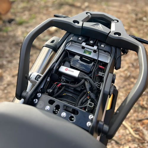 (image for) Hex ezCAN - Triumph "Tagus" for the Triumph Tiger 1200, Tiger 900, Tiger 850 Sport - Click Image to Close