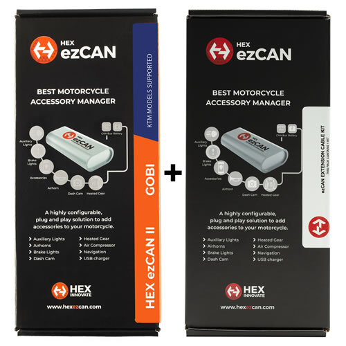 (imagen para) Hex ezCAN - KTM "Gobi" KTM 890, 1290 2021 en adelante + Kit Extensión