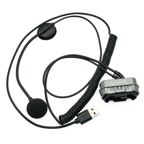 (image for) PSU2 Power Supply and Microphone - H5 Helmet Camera - Click Image to Close