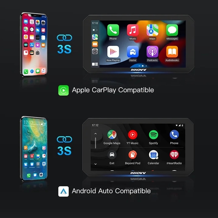 (image for) Carplay Navigator N1 Pro - dual cameras (optional TPMS) - Click Image to Close
