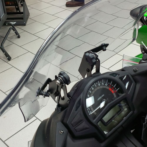 (image for) Madstad Windshield Supports - Kawasaki ER-6f/Ninja 650 2012-2016