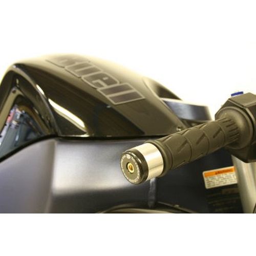 (image for) Bar-End Sliders, Black - Buell 1125R 2008 onwards