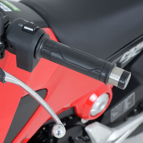 (image for) Bar-End Sliders, Black - Honda MSX125, Monkey, ST125 Dax