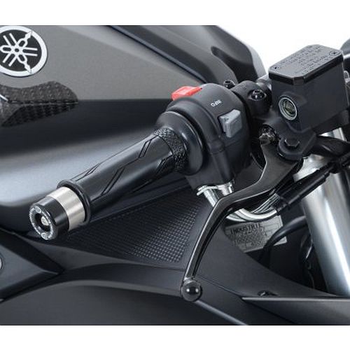 (imagen para) Topes Manillar, Negros - Yamaha YZF-R125 2014-2018, TMAX 560 2022 en adelante