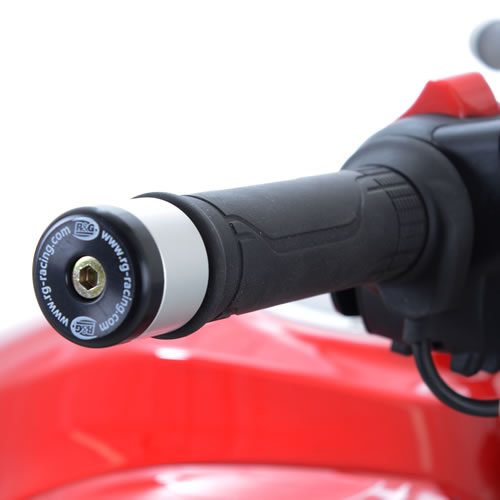 (image for) Bar-End Sliders, Black - Honda VFR800X Crossrunner 2015 onwards