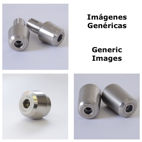 (image for) Bar-End Sliders, Stainless Steel - Ducati Panigale V4(R/S), Monster 937/950 (+) / CFMoto 450 SR (SS) / 700CL-X Heritage