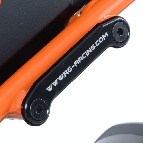 (image for) Rear Footrest Blanking Plates (2) - KTM RC125/250 2014-2016