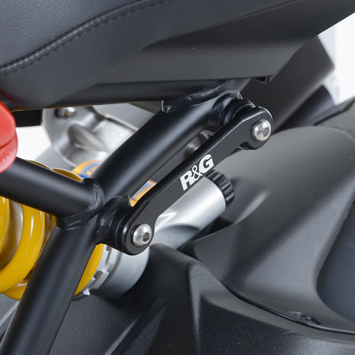 (image for) Rear Footrest Blanking Plate (1) LHS - Ducati Monster 1200S / Monster 1200R / Supersport (S) / 950 Supersport (S)