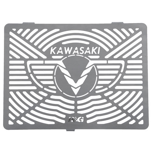 (image for) Branded Radiator Guards, Stainless Steel - Kawasaki Vulcan S 650 2015 onwards