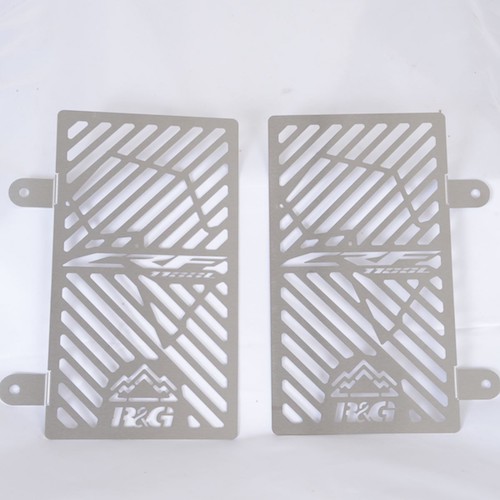 (imagen para) Protector de Radiador de Marca, Acero Inoxidable (2) - Honda CRF1100L Africa Twin / Africa Twin Adventure Sports 2020 en adelante