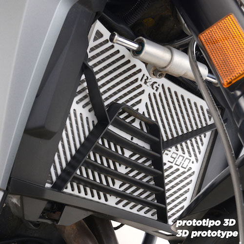(imagen para) Protector de Radiador de Marca, Acero Inoxidable - BMW F900R / F900XR 2020 en adelante
