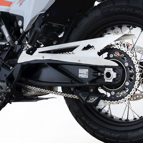 (imagen para) Cubrecadena - KTM 790 Adventure 2019-2022/890 Adventure 2021-2022/890 SMT 2023 en adelante, Husqvarna Norden 901 2022 en adelante