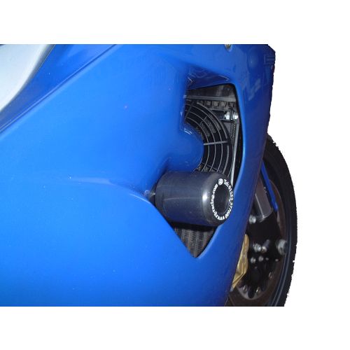 (image for) Crash Protectors Upper, Black - Aprilia RSV Mille 1998-2000