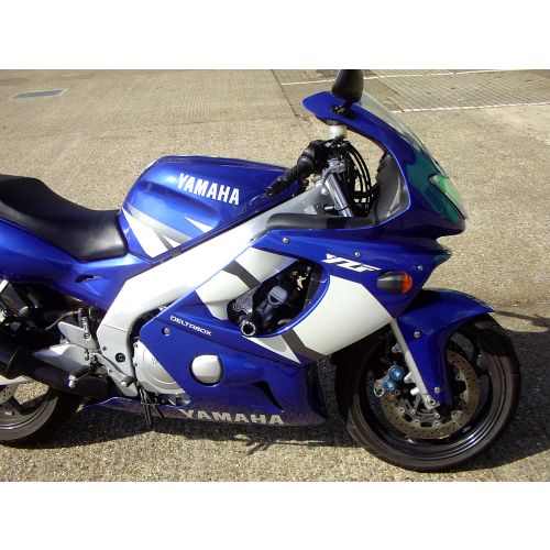 (imagen para) Topes Anticaídas, Negro - Yamaha YZF600 Thundercat (todos los años)