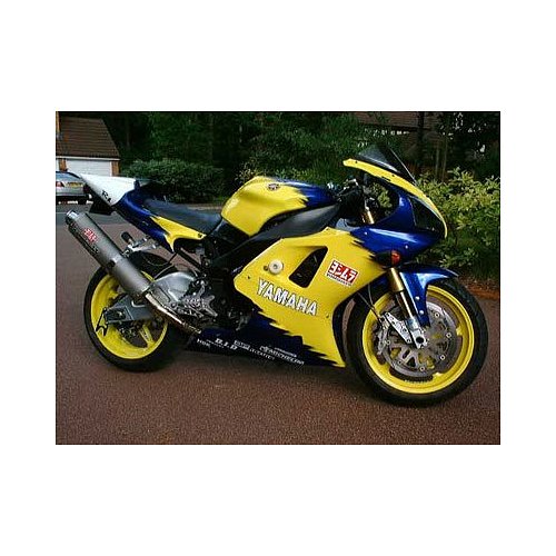 (imagen para) Topes Anticaídas, Negro - Yamaha YZF-R1 1998-1999