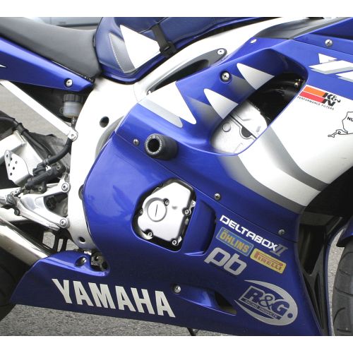 (image for) Crash Protectors, Black - Yamaha YZF-R6 1999-2002