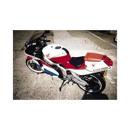 (image for) Crash Protectors, Black - Honda CBR400RR Tri Arm (NC23 frame) (all years)