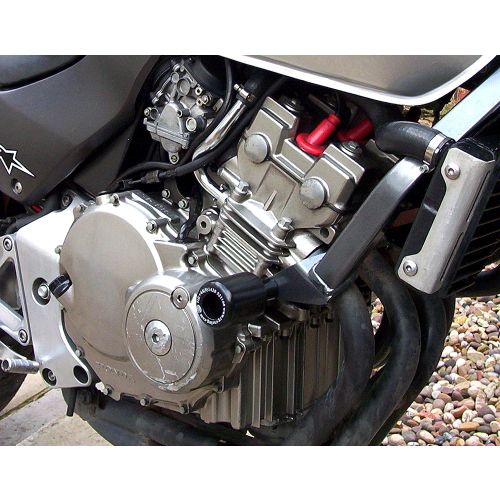 (image for) Crash Protectors, Black - Honda CB250F Hornet (all years)
