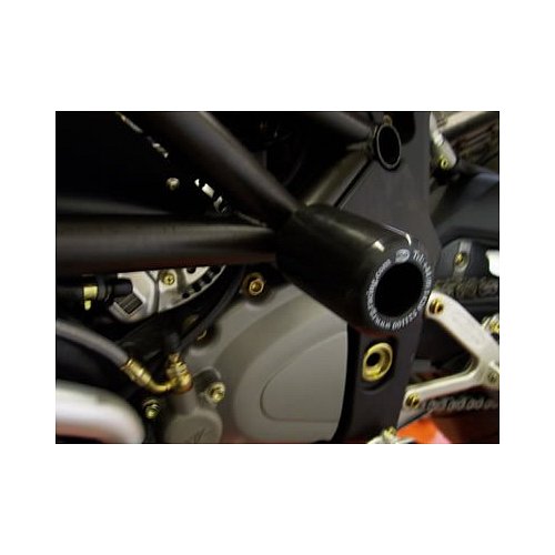 (imagen para) Topes Anticaídas Inferior, Negro - MV Agusta Brutale 750 / 910 (todos los años)