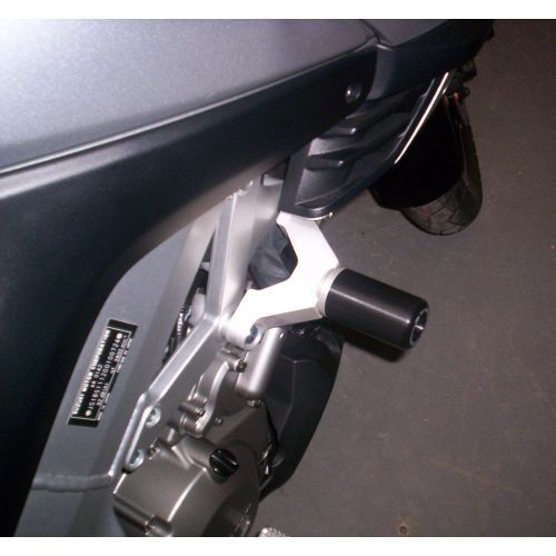 (image for) Crash Protectors, Black - Suzuki DL1000 V-Strom 2003-2005, Kawasaki KLV1000 (all years)