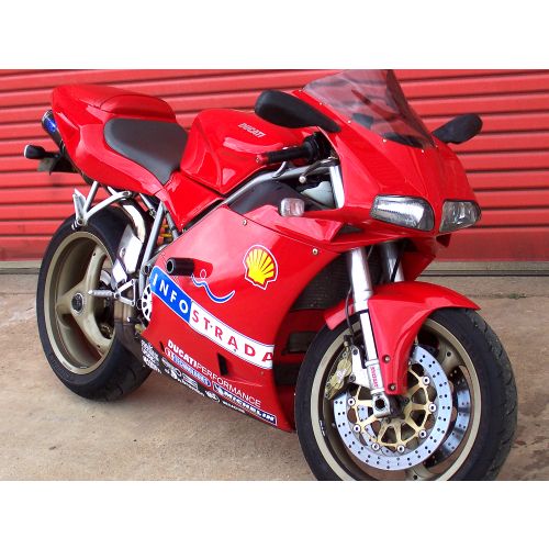 (image for) Crash Protectors, Black - Ducati 998, 996R, 748R (all years)