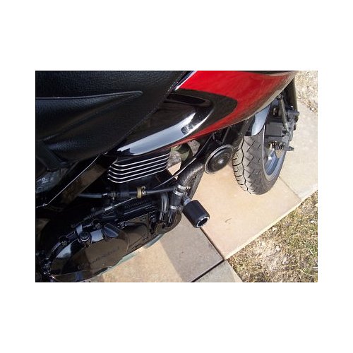 (image for) Crash Protectors, Black - Kawasaki GPZ500 all years - Click Image to Close