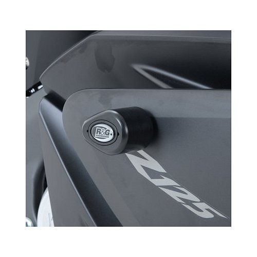 (imagen para) Topes Anticaídas Aero, Negro - Yamaha YZF-R125 2008-2014
