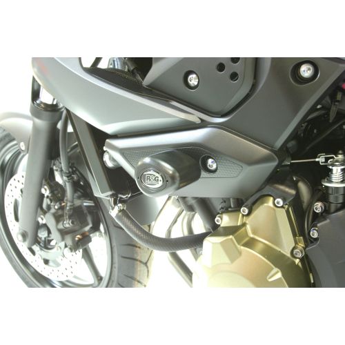 (image for) Crash Protectors Aero, Black - Yamaha XJ6 / Diversion 2009- (NOT the F versión)